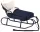  Sanie metalica traditionala JEE Classic + spatar + sac de dormit