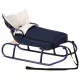  Sanie metalica traditionala JEE Classic + spatar + sac de dormit