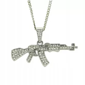  Colier cu pușcă ak-47 modern pentru bărbați
