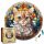  Puzzle din lemn pisica 224 buc. Puzzle pentru adulți Animale premium v.21