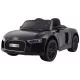  Telecomandă cu vopsea neagră Audi R8 Spyder alimentată cu baterii Radio EVA Free Start