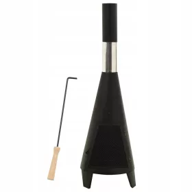  Soba de gradina cu poker, 38x38x122 cm, otel