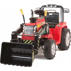    TRACTOR ELECTRIC CU EXCAVATOR ȘI TELECOMANDĂ BATERIE 12V 2x45W