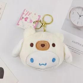    12 cm Sanrio Kawaii My Melody Kuromi Cinnamoroll Kt Cat Breloc jucărie de plus