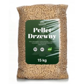    Pelete din lemn premium de 6mm, certificat 100% pin, Combustibil 975kg