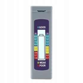    Tester baterie Afișaj LCD universal Tester digital pentru baterii mici pentru