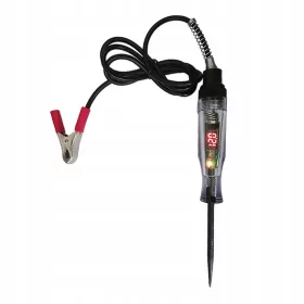    Tester de circuit digital automat cu cap lung de oțel, mașină portabilă, sârmă neagră