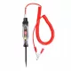  Tester de circuit digital automat cu cap lung de oțel, portabil, roșu, sârmă cu arc