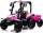  TRACTOR CU REMORCĂ 24V PUTERE BATERIE 400W TELECOMANDA