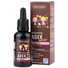   Supliment Vitamine ADEK Junior 30 ml pentru Copii - Fără Conservanți