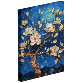   Tablou Canvas Vincent van Gogh "Flori Albe" - Decorațiune de Perete 60x90