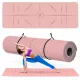  SALATEA FITNESS pentru exercitii de YOGA, gimnastica TPE, ANTIALUNECARE, SUPORT gros