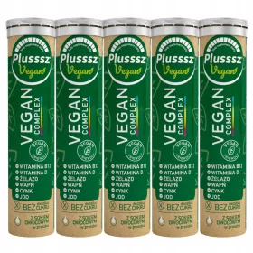   Complex Vegan Plusssz - Supliment pentru Diete Vegane și Vegetariene, 20 tablete