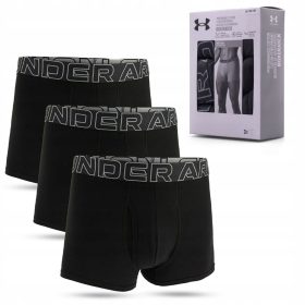    BOXERI BĂRBAȚI CHILOȚI SPORTIV UNDER ARMOUR BUMBAC CONFORT 3" 1383891-001