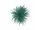  Brosa din pene de strut marabou, ac rochie verde sticla