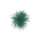  Brosa din pene de strut marabou, ac rochie verde sticla