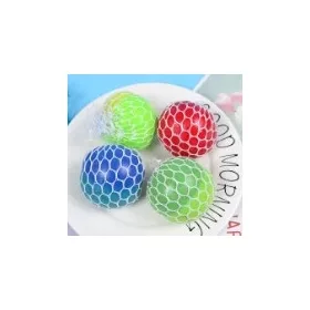    Minge de stres cu plasă colorată, struguri, bile senzoriale anti-stres, stoarce T