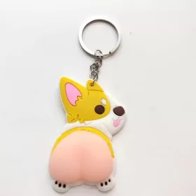    1PC Squeeze Butt Breloc Fidget Butt Doll Cartoon Mini Breloc Squishy Ba