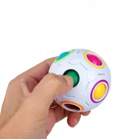    Fidget Toys Rainbow Ball Autism Vent Copii Adulti Decompresie Bubble An