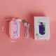  Vânzare fierbinte 3D imprimat morcov cuțit ventilator mini portabil de răcire reîncărcabil