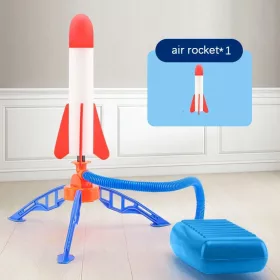    Kid Air Racheta Pompă cu picioare Lansator Jucării Joc sportiv Jump Stomp Outdoor Copil