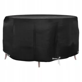   Husă de Protecție pentru Mobilier de Grădină din PE, 230x90 cm, Negru