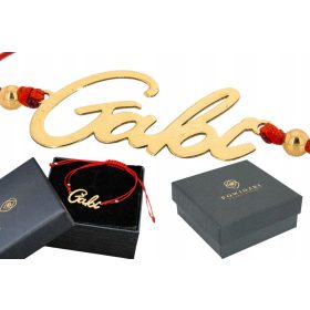  Bratara Aur Nume Gabi Gabrysia Diverse Culori Aur 585 14k