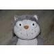  animal umplut mascota pisica gri pisoi fire 25 cm