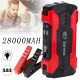  Alimentare de urgență Starter auto Powerbank LCD 28000mAh 12V 800A