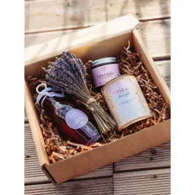  Set Lavandă Cutie Cadou Idee Cadou