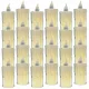 Set de 24 Încărcături Electrice pentru Lumânări Comemorative cu LED