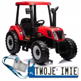    VEHICUL TRACTOR BATERIE A011 24V PENTRU COPII 2X200W EVA LED PIELE ECO