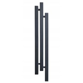  Incalzitor de baie verticala decorativ TAMIZA 135/20 negru