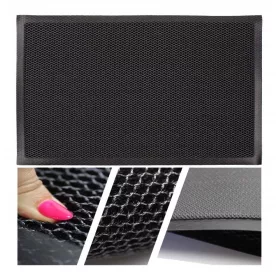   Covoraș de intrare negru-gri ELSIMONE CARPET 3D 80 × 120 cm