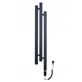    Încălzitor electric decorativ pentru baie TAMIZA 300 W în negru