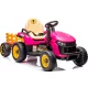  TRACTOR PENTRU BEBE BATERIE 12V 2x45W REMORCĂ TELECOMANDĂ