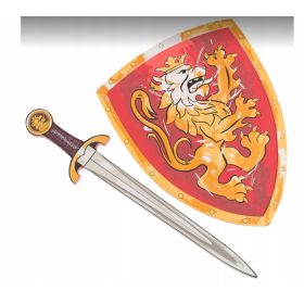 set de scut și sabie cavaler