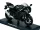  MAISTO YAMAHA YZF-R1 NEGRU 1:12 + SUPPORT MOTOCICLETA MODEL NOU 32723