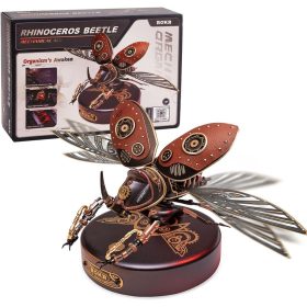    Puzzle 3D Electric Insecte Metal Building Model Birou Set Jucării