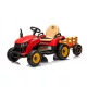  TRACTOR BATERIE PENTRU COPII BBH-030 CU REMORCĂ LUMINI LED COMANDĂ LA DISTANȚĂ