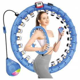  Hula hoop cu crampoane SPXMove 120 cm albastru