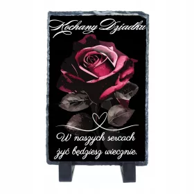   Ramă Foto din Granit Personalizabilă 29x19 cm - Decorează cu Stil