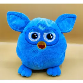  FURBY albastru, o mascotă frumoasă, drăgălașă, 23 cm