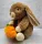 Frumos iepuraș RABBIT cu un morcov mare 28cm B