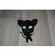  mascota de plus pisica neagra kwami Plagg Miraculous 18 cm