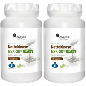   Suplimentul Nattokinase NSK-SD 100 mg pentru Sănătatea Inimii - 120 Capsule
