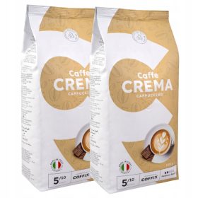    CAFFE CREMA CAPPUCCINO cafea boabe 1kg x2 cafea COFFIX proaspat prajita