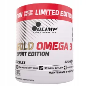   Olimp Gold Omega 3 Sport Edition Limited - 200 Capsule pentru Sănătatea Inimii și a Creierului