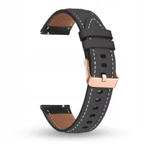    CUREA UNIVERSALA DIN PIELE PENTRU SMARTWATCH DIVERSE CULORI 20mm PREMIUM