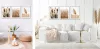 Set de 3 postere boho KMBpress #14 iarbă uscată 50 × 70 cm